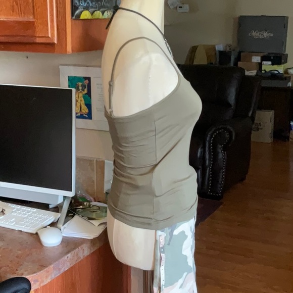 Free People Army Green Shelf Bralette Cami, NWT - Picture 5 of 16